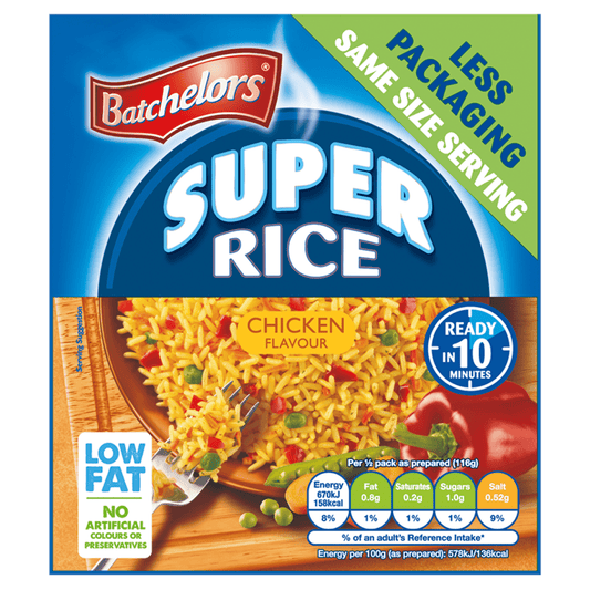 Batchelors Super Rice Chicken Flavour 90g - UK Food & Drink - 5000354908361