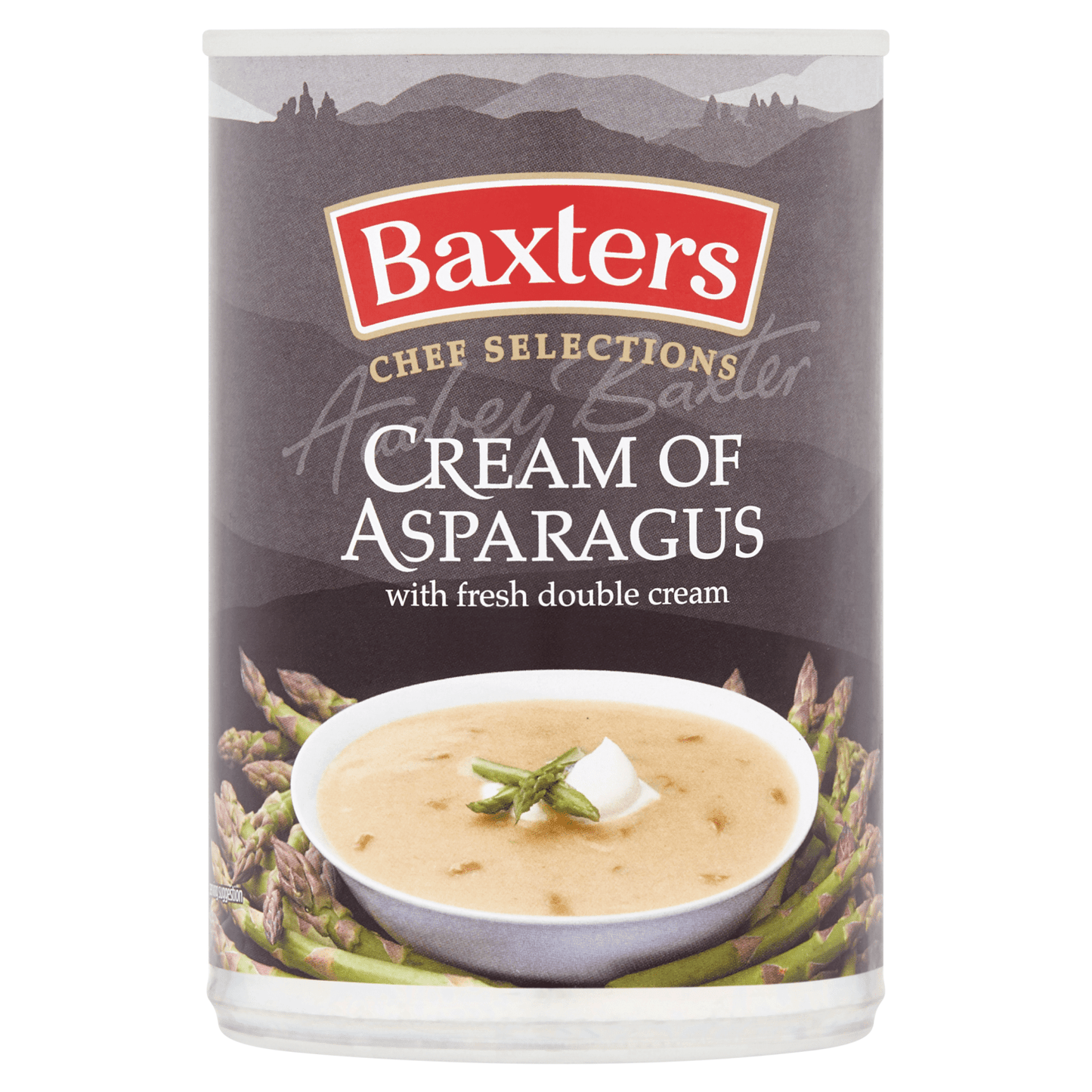 Baxters Chef Selections Cream of Asparagus with Fresh Double Cream 400g - UK Food & Drink - 5012427109100