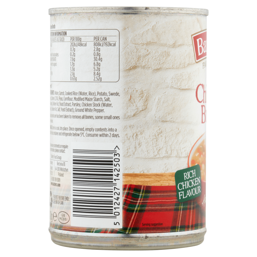 Baxters Chicken Broth 400g - UK Food & Drink - 5012427142503