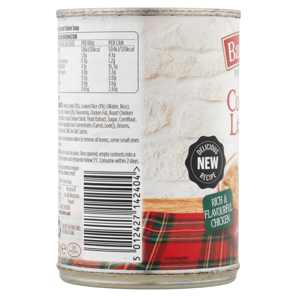 Baxters Favourites Cock - a - Leekie 400g - UK Food & Drink - 5012427142404