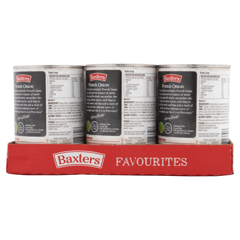 Baxters Favourites French Onion 400g - UK Food & Drink - 5012427143708