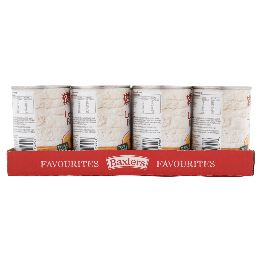 Baxters Favourites Lentil & Bacon 400g - UK Food & Drink - 5012427143906