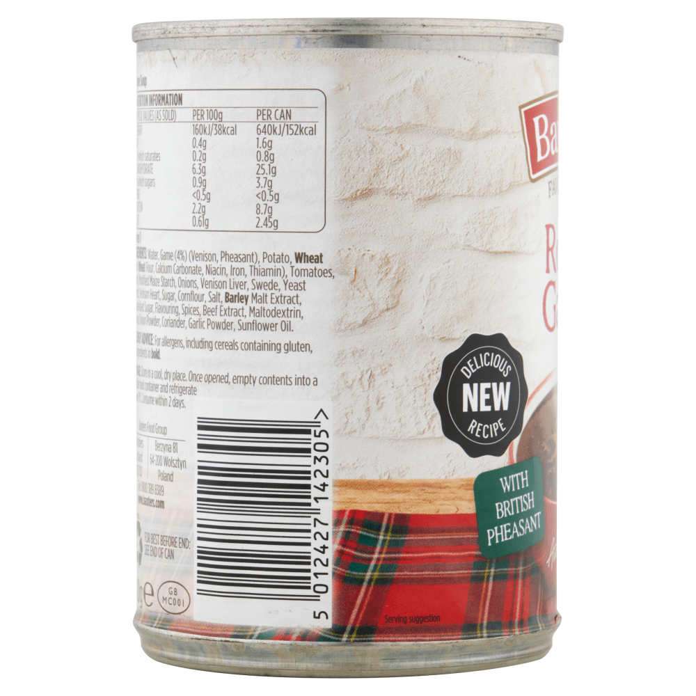 Baxters Favourites Royal Game 400g - UK Food & Drink - 5012427142305