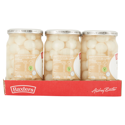 Baxters Silverskin Onions 440g - UK Food & Drink - 5012427660502
