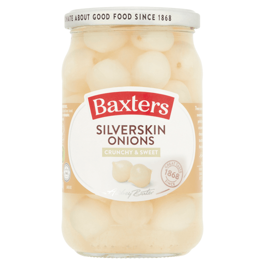 Baxters Silverskin Onions 440g - UK Food & Drink - 5012427660502
