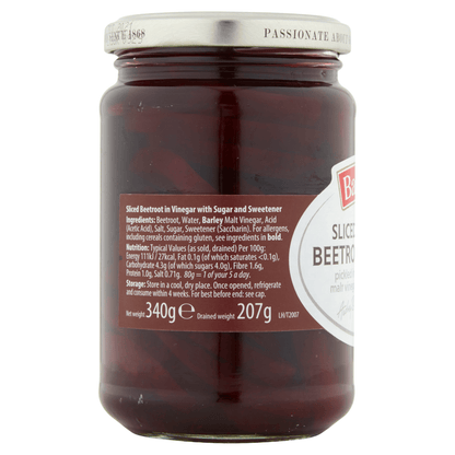 Baxters Sliced Beetroot 340g - UK Food & Drink - 5012427092907