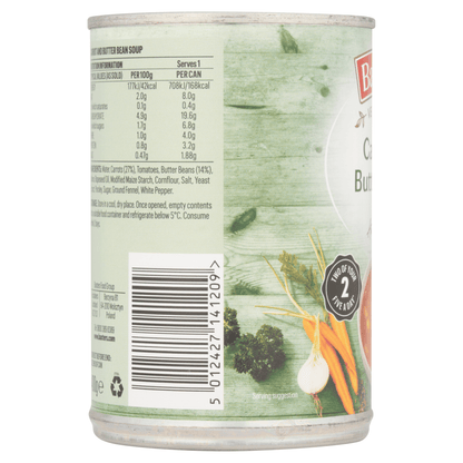 Baxters Vegetarian Carrot & Butter Bean 400g - UK Food & Drink - 5012427141209