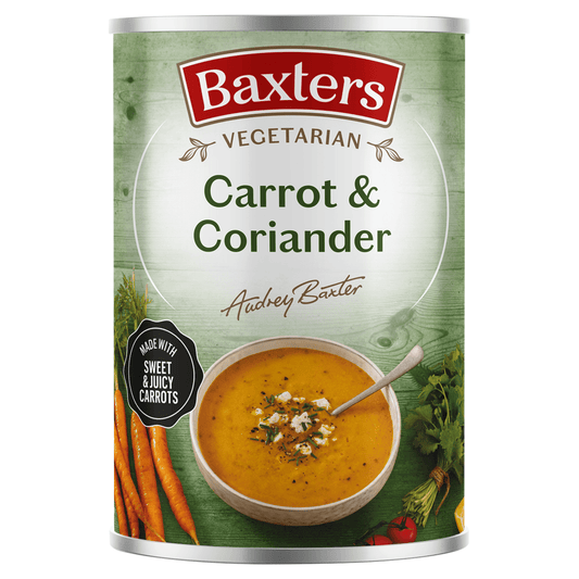 Baxters Vegetarian Carrot & Coriander 400g - UK Food & Drink - 5012427141605