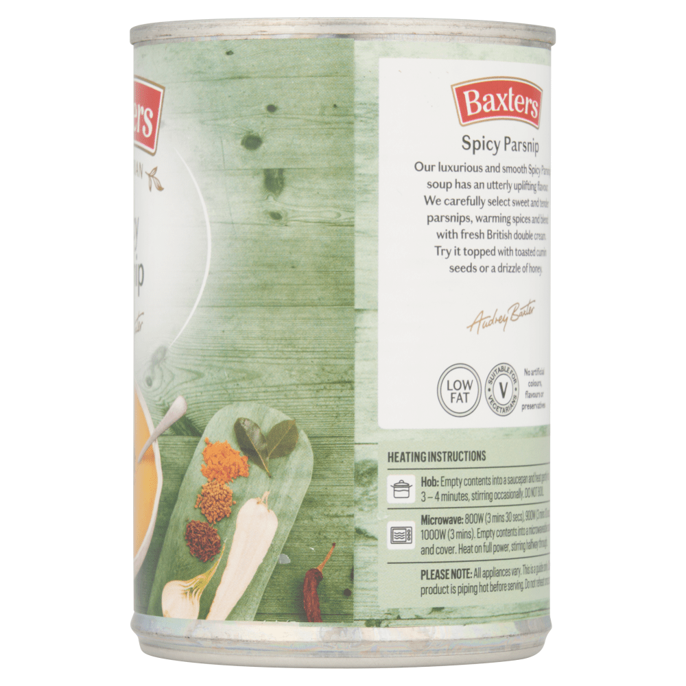 Baxters Vegetarian Spicy Parsnip 400g - UK Food & Drink - 5012427141407