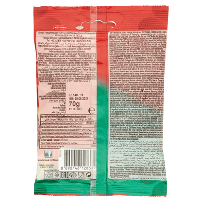 Bebeto Watermelon Jelly Gum 70g - UK Food & Drink - 8690146128335
