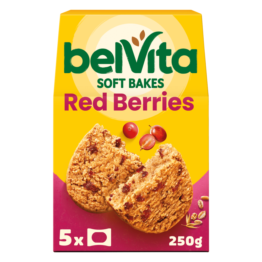 Belvita Berries Biscuits 250 Gr - UK Food & Drink - 7622201766344