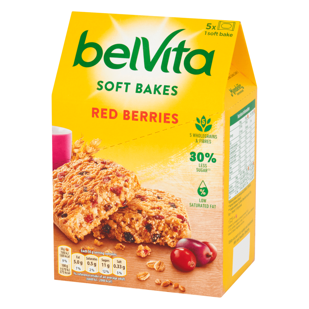 Belvita Berries Biscuits 250 Gr - UK Food & Drink - 7622201766344