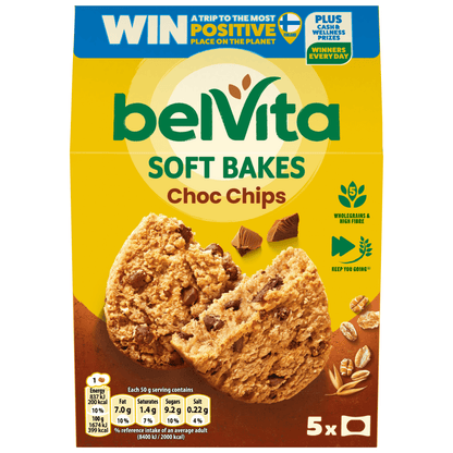Belvita Breakfast Chocolate Chip Biscuits 250 Gr - UK Food & Drink - 7622202232633