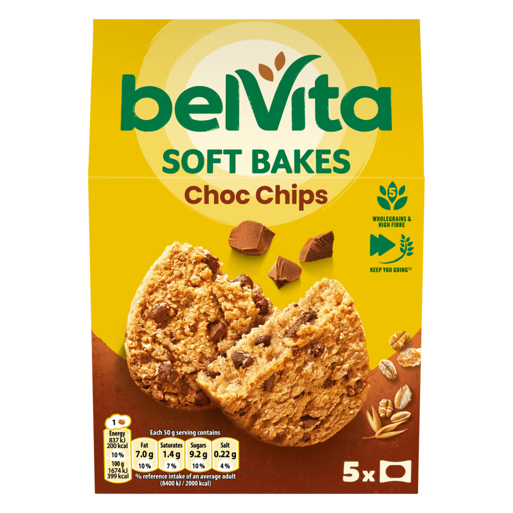 Belvita Breakfast Chocolate Chip Biscuits 250 Gr - UK Food & Drink - 7622202232633