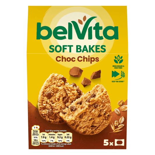 Belvita Breakfast Chocolate Chip Biscuits 250 Gr - UK Food & Drink - 7622202232633