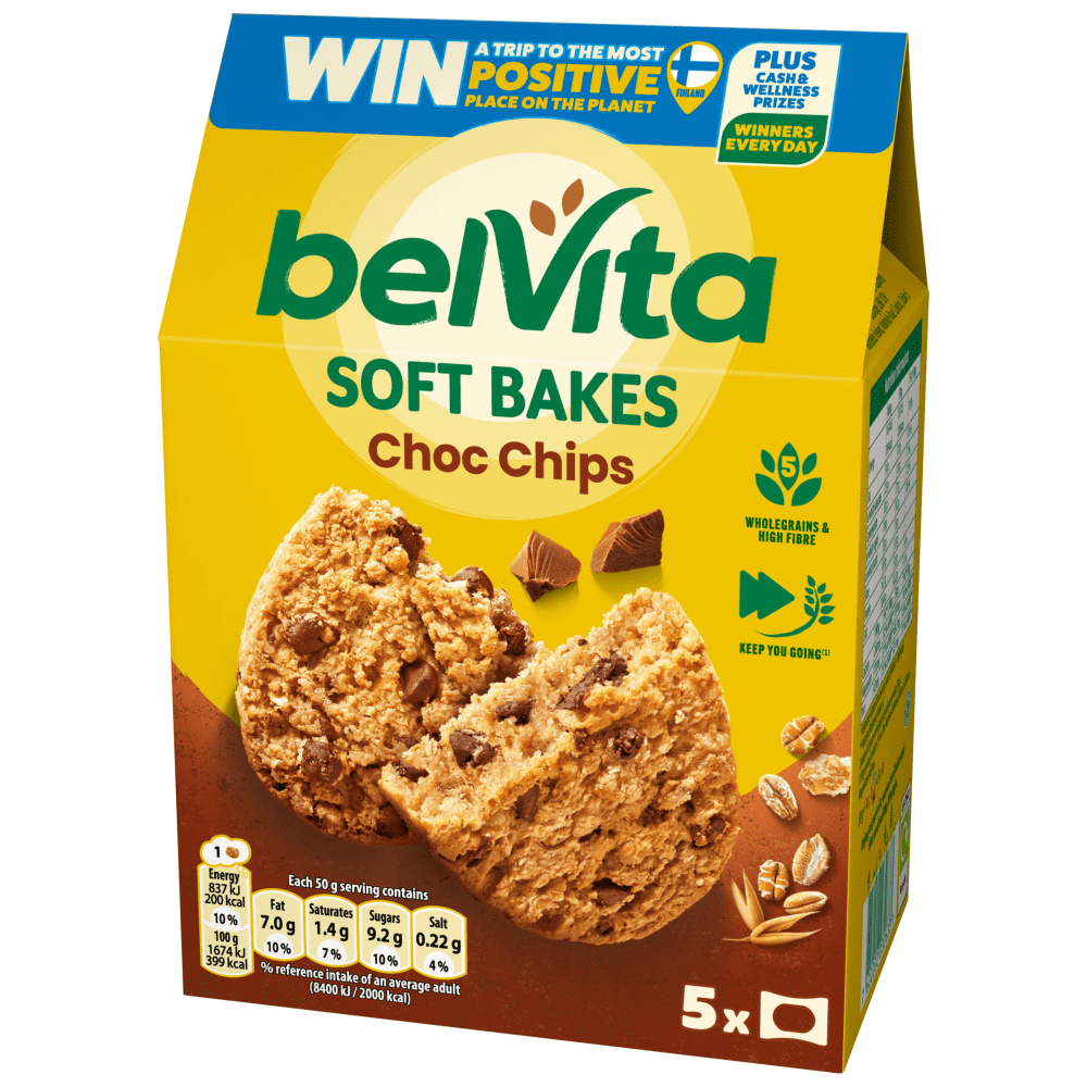 Belvita Breakfast Chocolate Chip Biscuits 250 Gr - UK Food & Drink - 7622202232633