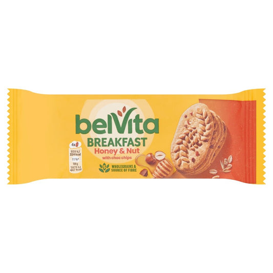 Belvita Breakfast Honey Nut Breakfast Snack 50 Gr - UK Food & Drink - 7622202019166