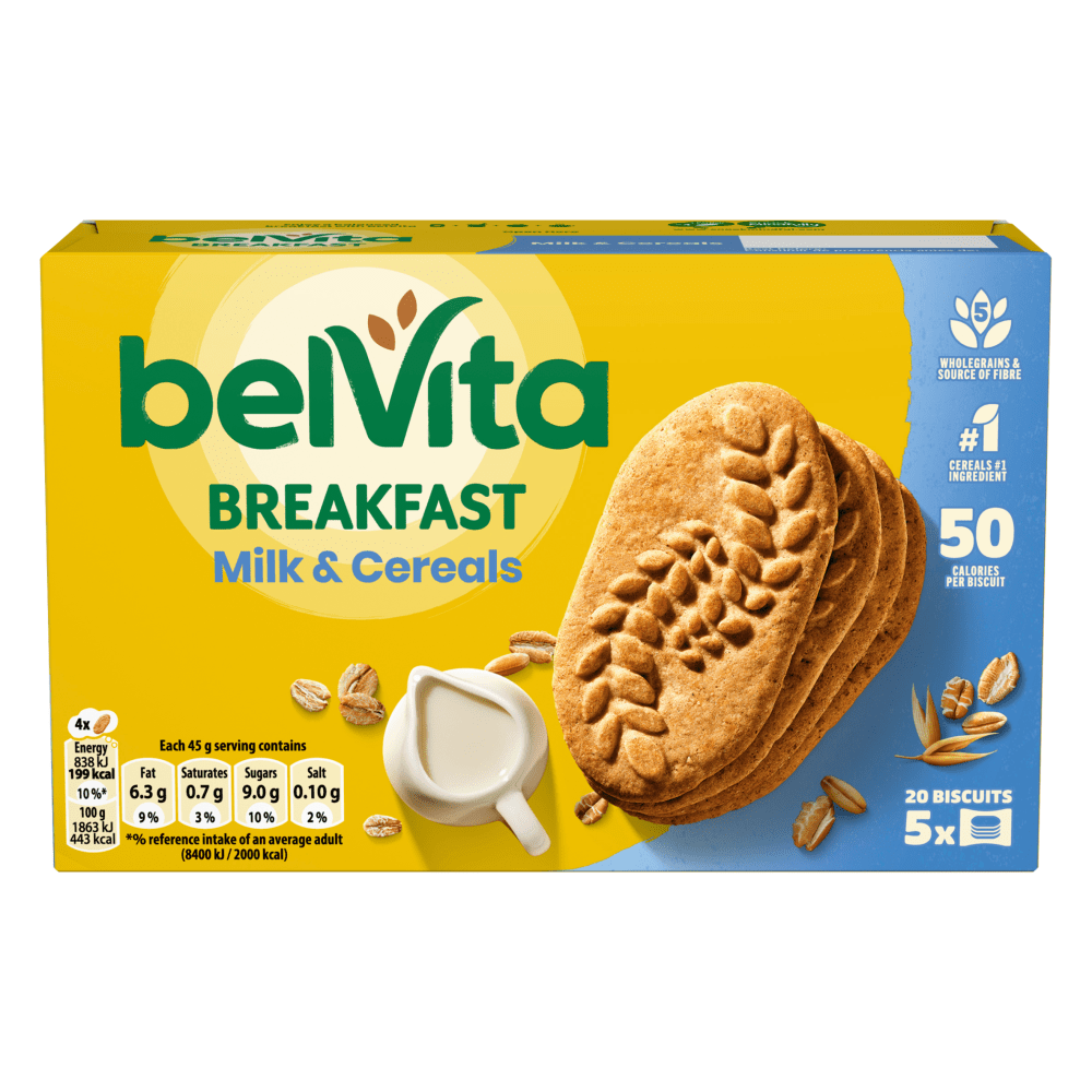 Belvita Cereals And Milk Biscuits - breakfast 225 Gr - UK Food & Drink - 7622202018701