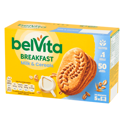 Belvita Cereals And Milk Biscuits - breakfast 225 Gr - UK Food & Drink - 7622202018701