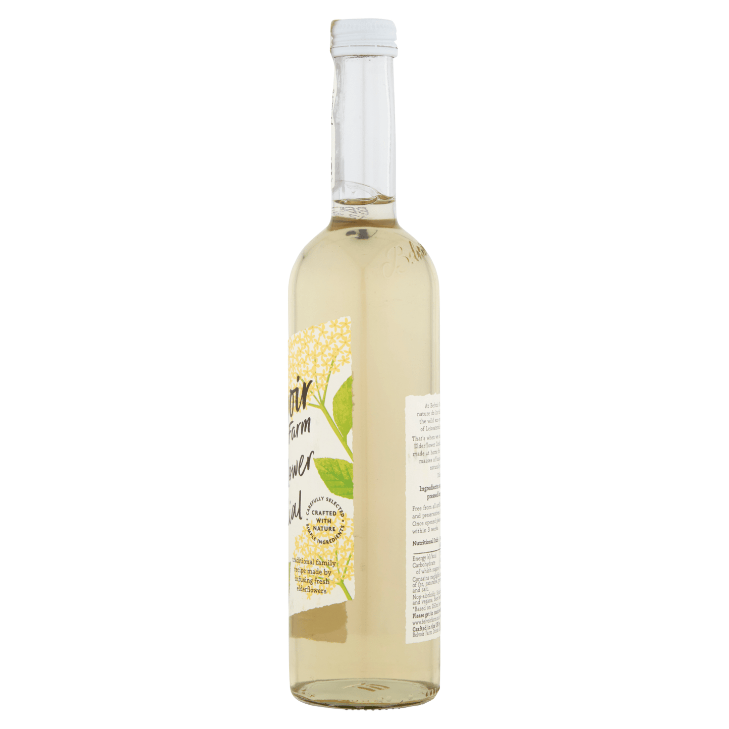 Belvoir Farm Elderflower Cordial 500ml - UK Food & Drink - 5022019010202