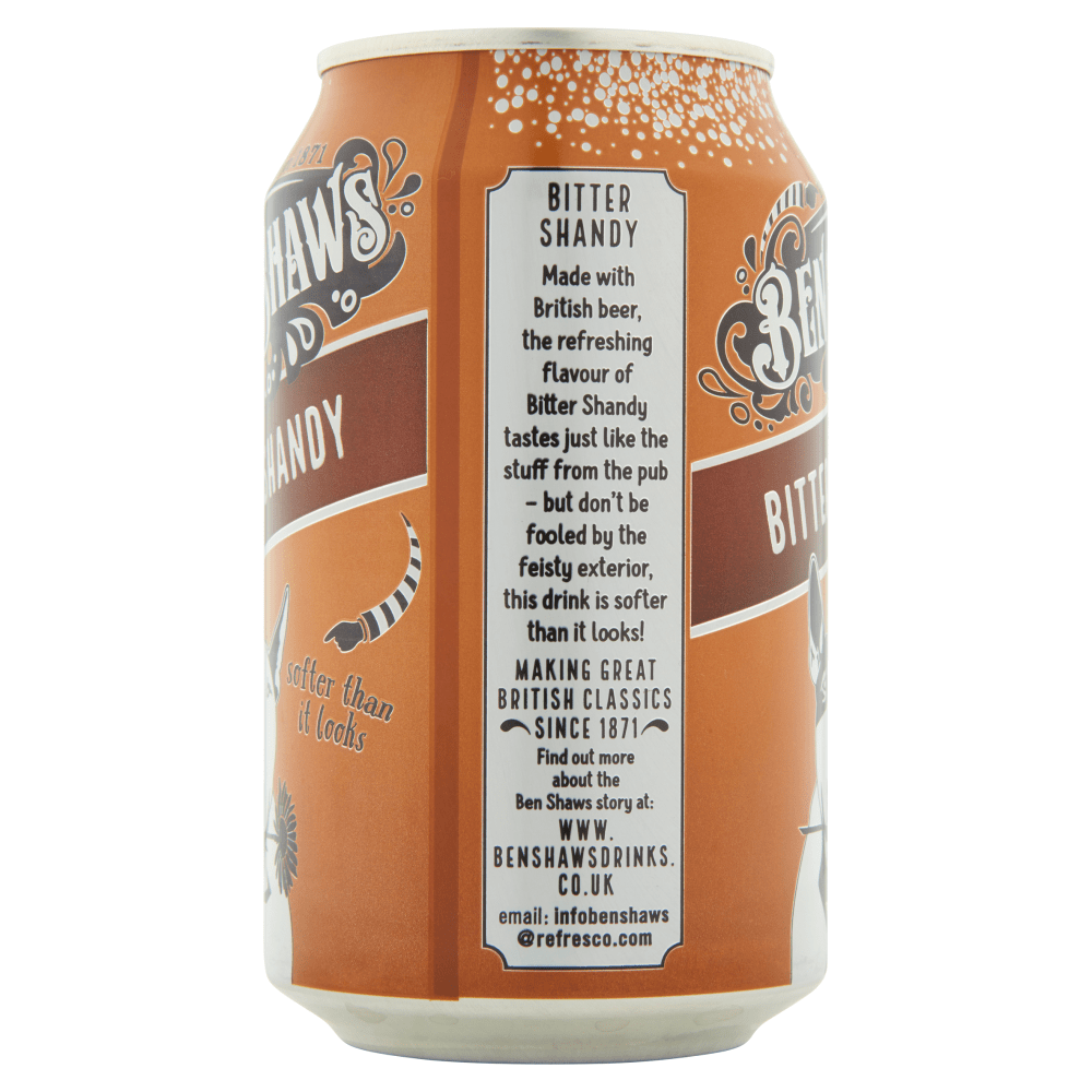 Ben Shaws Bitter Shandy 330ml - UK Food & Drink - 5029578000101