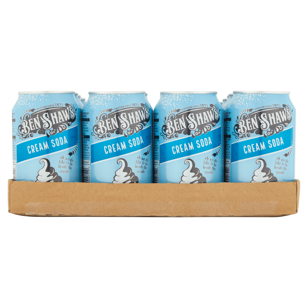Ben Shaws Cream Soda 330ml - UK Food & Drink - 5029578000729