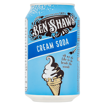Ben Shaws Cream Soda 330ml - UK Food & Drink - 5029578000729