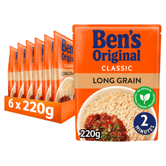 Ben's Original Classic Long Grain 220g - UK Food & Drink - 5010034013674