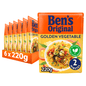 Ben's Original Golden Vegetable Microwave Rice 220g - UK Food & Drink - 5010034013995
