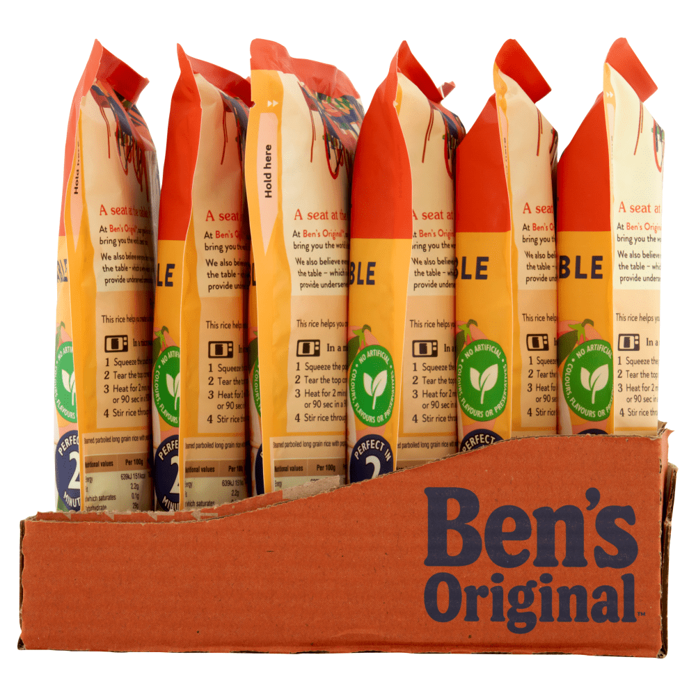 Ben's Original Golden Vegetable Microwave Rice 220g - UK Food & Drink - 5010034013995
