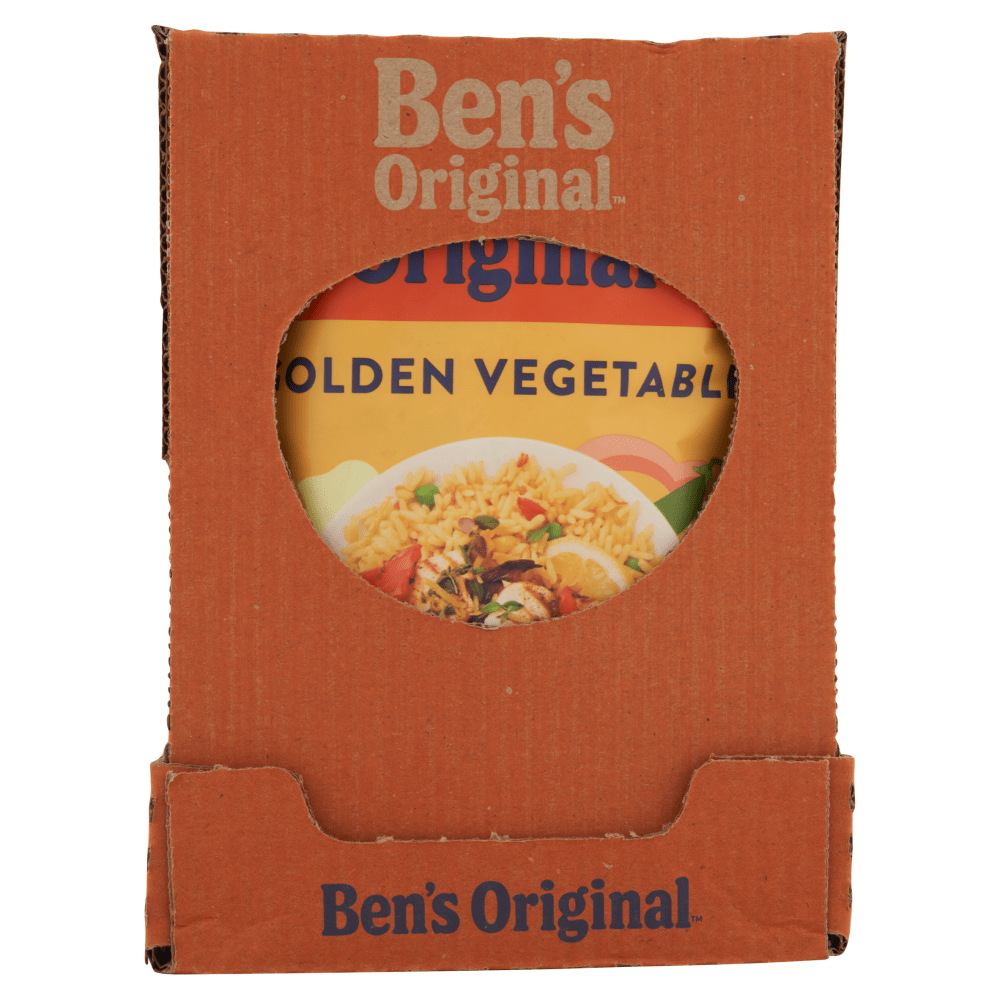 Ben's Original Golden Vegetable Microwave Rice 220g - UK Food & Drink - 5010034013995