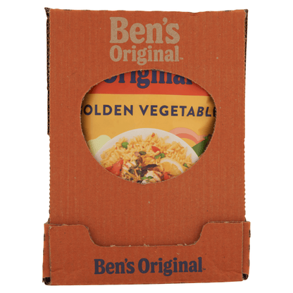 Ben's Original Golden Vegetable Microwave Rice 220g - UK Food & Drink - 5010034013995