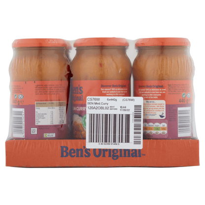Ben's Original Medium Curry Sauce 440g - UK Food & Drink - 4002359014741