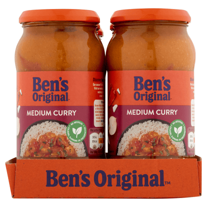 Ben's Original Medium Curry Sauce 440g - UK Food & Drink - 4002359014741