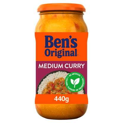 Ben's Original Medium Curry Sauce 440g - UK Food & Drink - 4002359014741