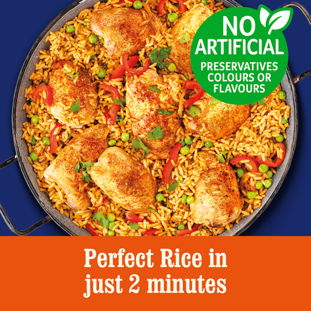 Ben's Original Peri Peri Microwave Rice 220g - UK Food & Drink - 5010034014299