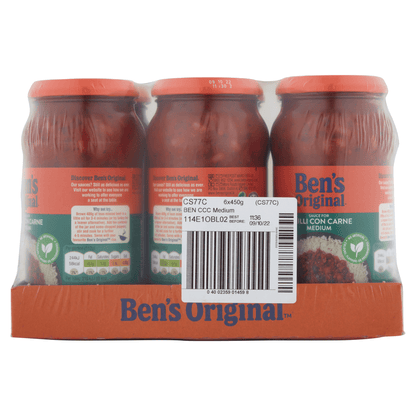Ben's Original Sauce for Chilli Con Carne Medium 450g - UK Food & Drink - 4002359014673