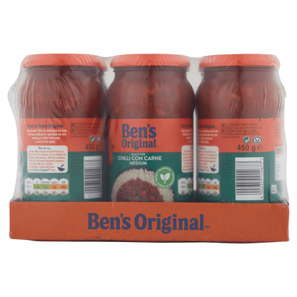 Ben's Original Sauce for Chilli Con Carne Medium 450g - UK Food & Drink - 4002359014673