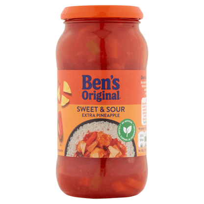 Ben's Original Sweet & Sour Extra Pineapple Sauce 450g - UK Food & Drink - 4002359014802