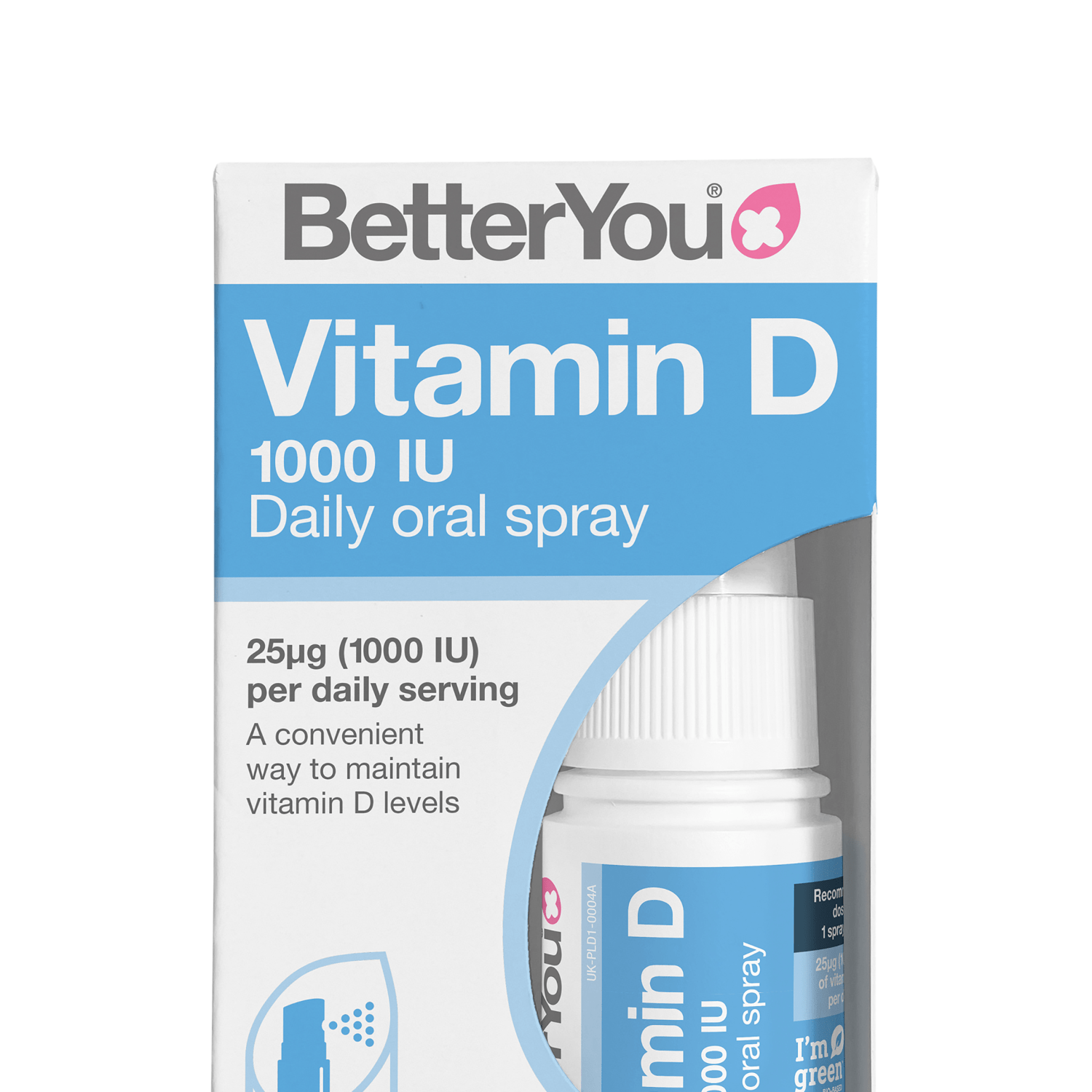BetterYou D1000 Vitamin D Daily Oral Spray 15ml - UK Food & Drink - 96000793