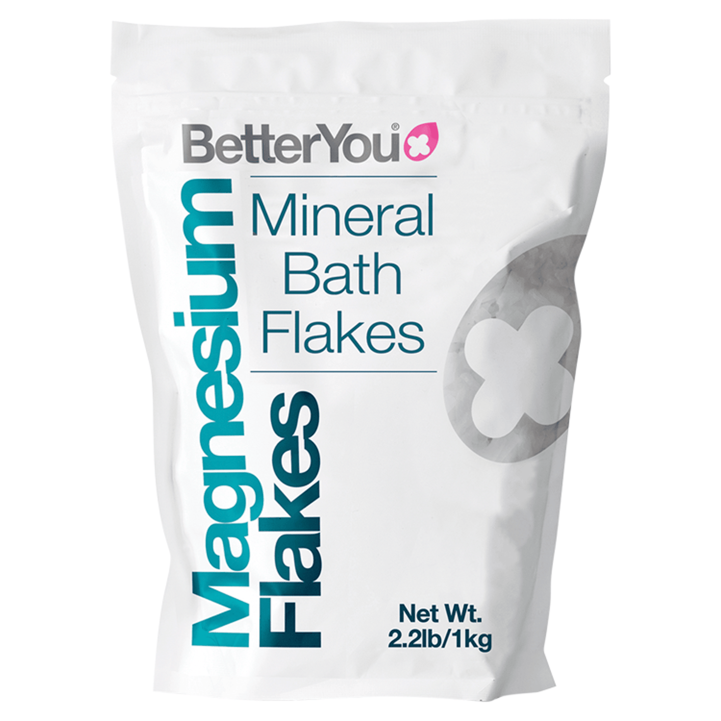 BetterYou Magnesium Mineral Bath Flakes 1kg - UK Food & Drink - 5060148520339