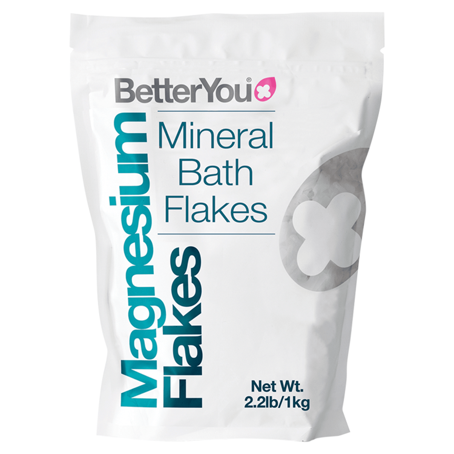 BetterYou Magnesium Mineral Bath Flakes 1kg - UK Food & Drink - 5060148520339