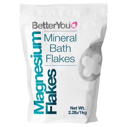 BetterYou Magnesium Mineral Bath Flakes 1kg - UK Food & Drink - 5060148520339