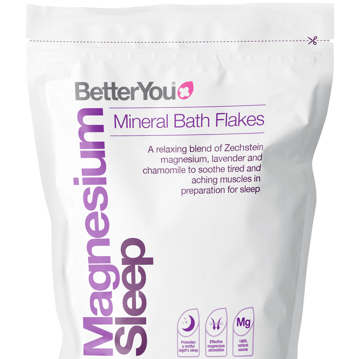 BetterYou Magnesium Sleep Bath Flakes 1kg - UK Food & Drink - 5060148522944