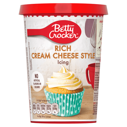 Betty Crocker Rich Cream Cheese Style Icing 400g - UK Food & Drink - 5010084902706