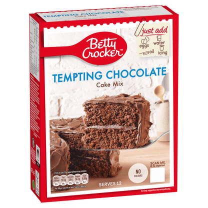 Betty Crocker Tempting Chocolate Cake Mix 425g - UK Food & Drink - 5010084903659