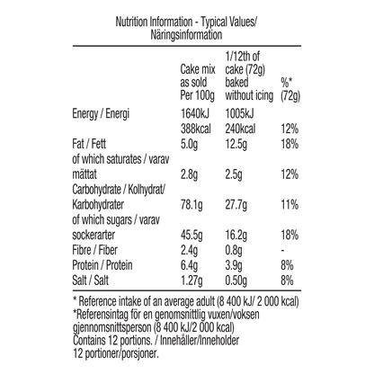 Betty Crocker Tempting Chocolate Cake Mix 425g - UK Food & Drink - 5010084903659