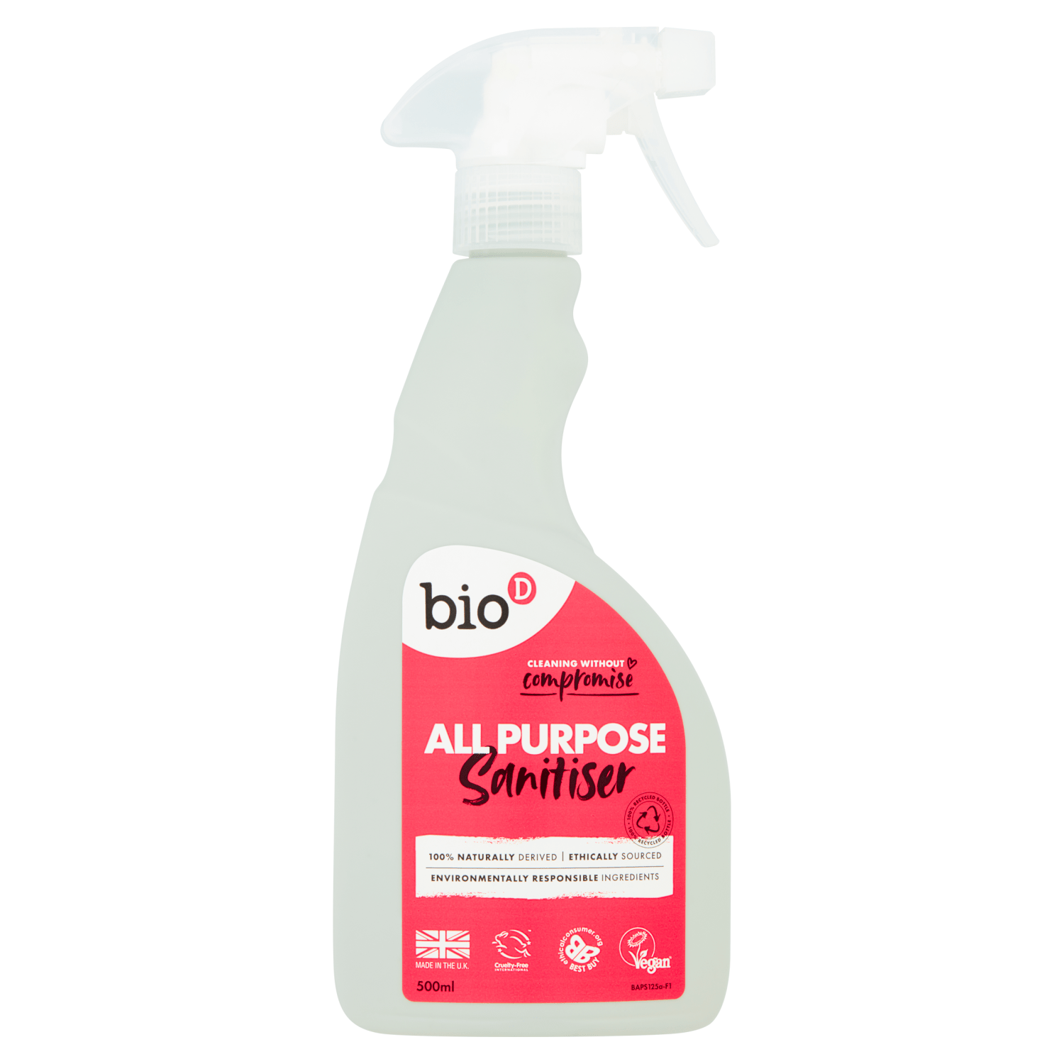 Bio D All Purpose Sanitiser 500ml - UK Food & Drink - 5034938200015