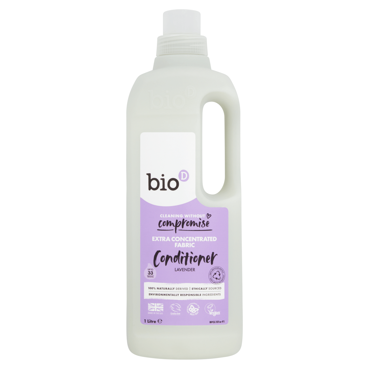 Bio - D Extra Concentrated Fabric Conditioner Lavender 1Litre - UK Food & Drink - 5034938100308