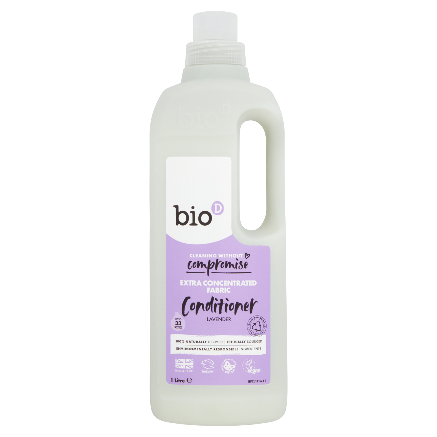 Bio - D Extra Concentrated Fabric Conditioner Lavender 1Litre - UK Food & Drink - 5034938100308